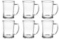 4 Pack Heavy Large Beer Glasses with Handle - 22 Ounce Glass Beer Steins, Traditional Beer Mug glasses Set